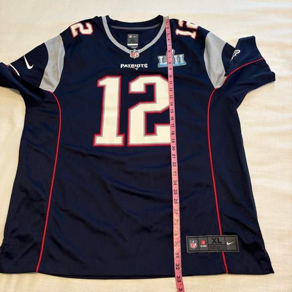 Nike New England Patriots Tom Brady Super Bowl Jersey - Picture 9 of 10